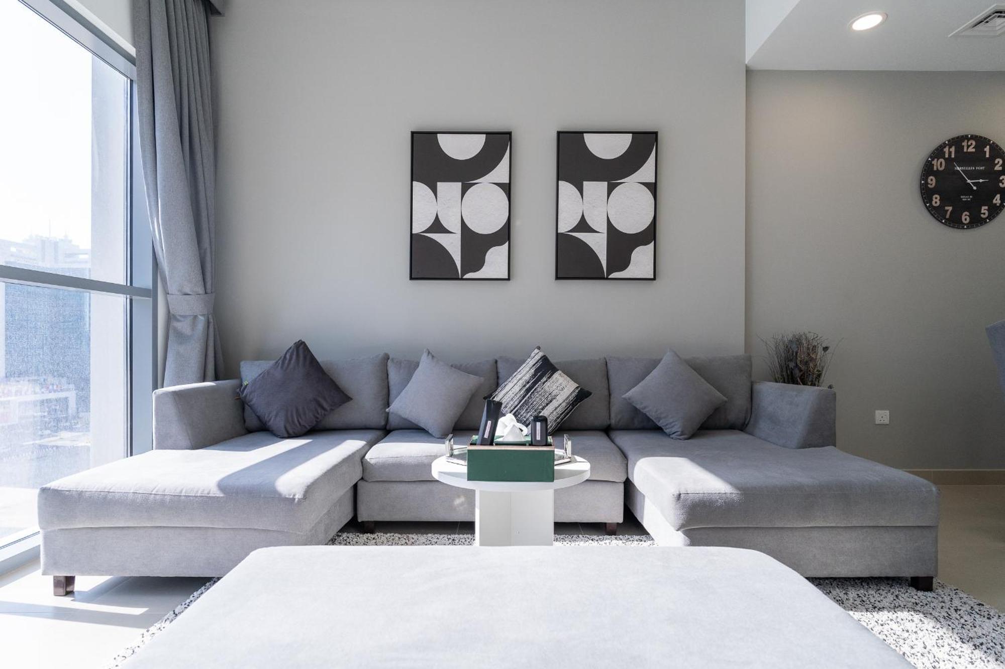 Vogue Downtown - Bellevue Towers Lejlighed Dubai Værelse billede